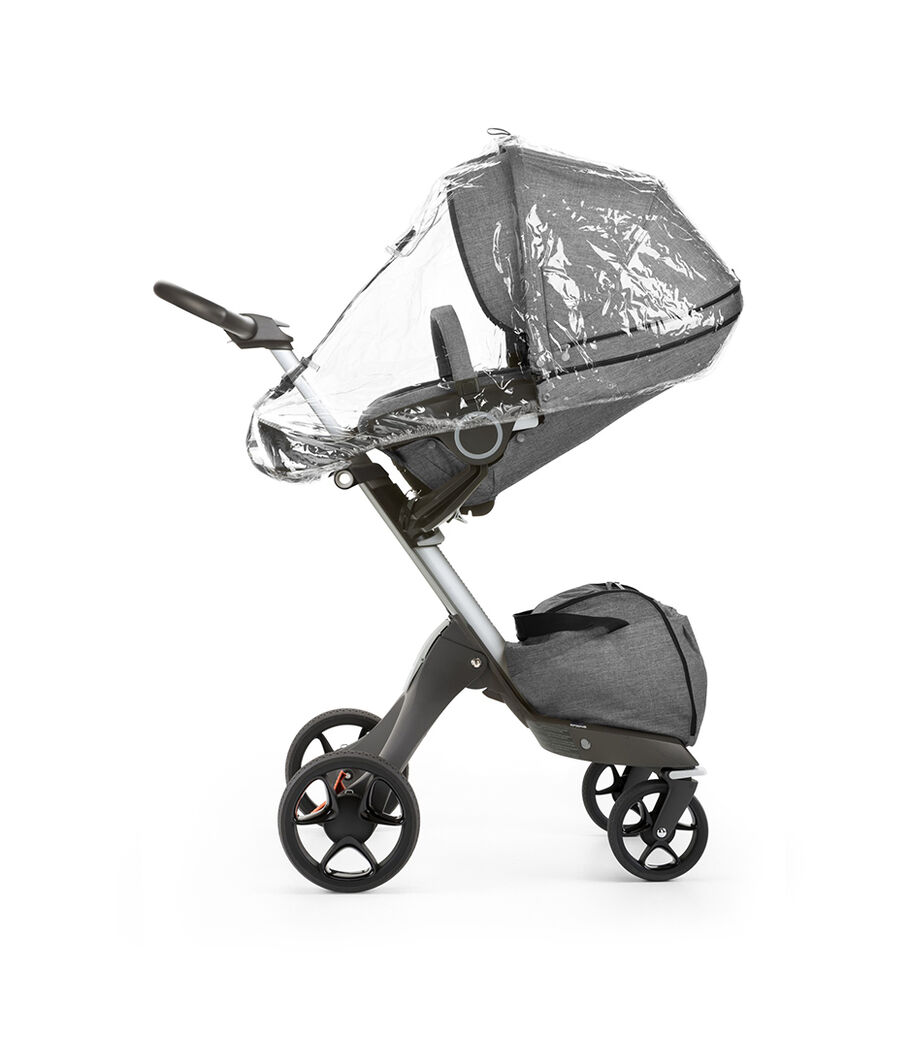 Stokke® Xplroy® With Stokke® Stroller Seat and Rain cover. New wheels 2016.