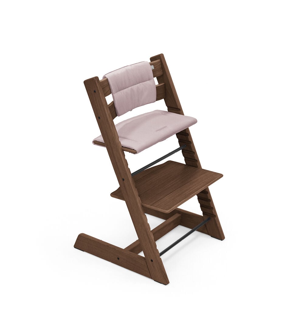 Tripp Trapp® Oak Warm Brown with Cushion-25, Heather Mauve. galery image 7