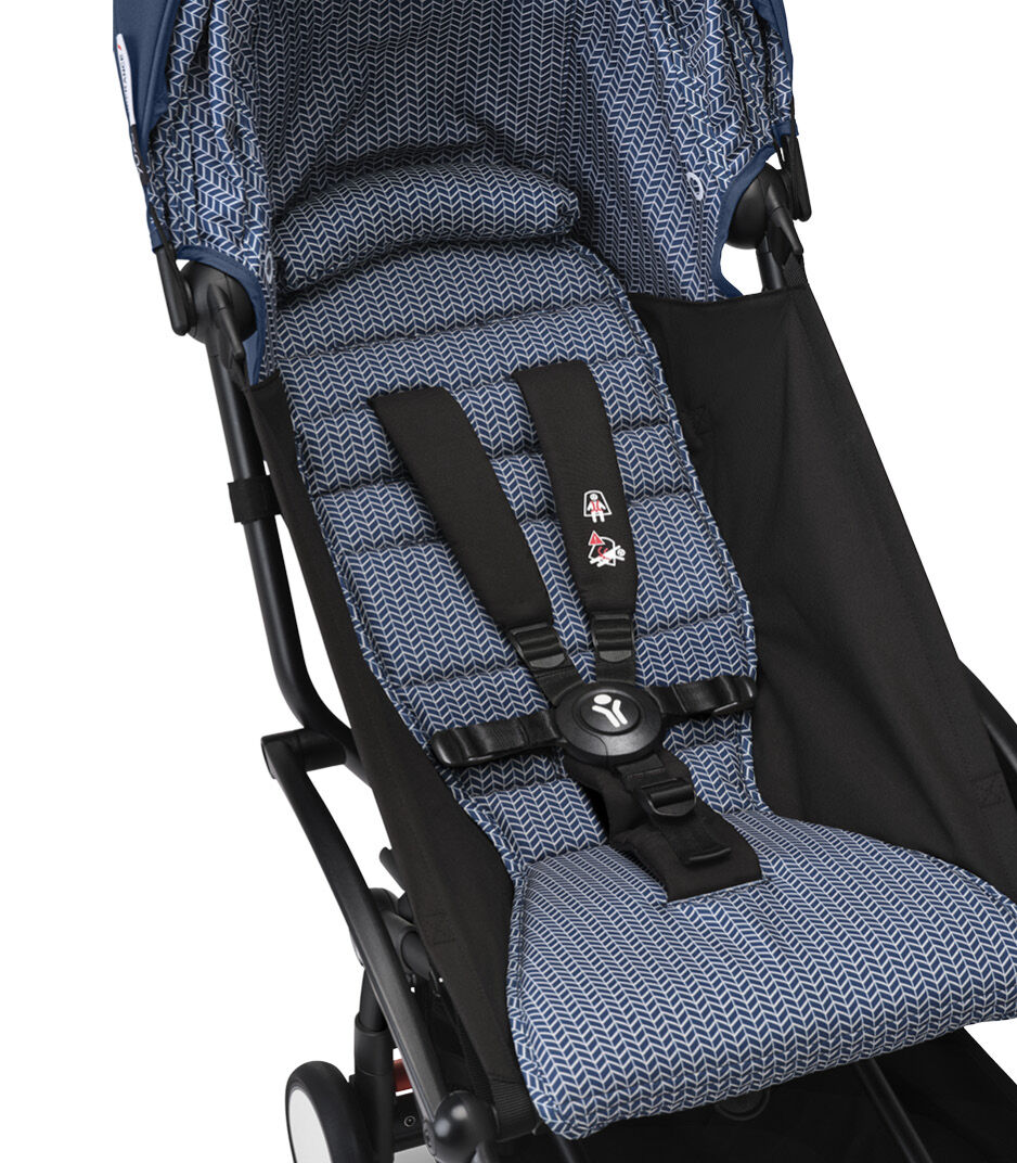Stokke® YOYO³ stroller from 6 months, Air France Blue with Black Frame, mainview galery image 7
