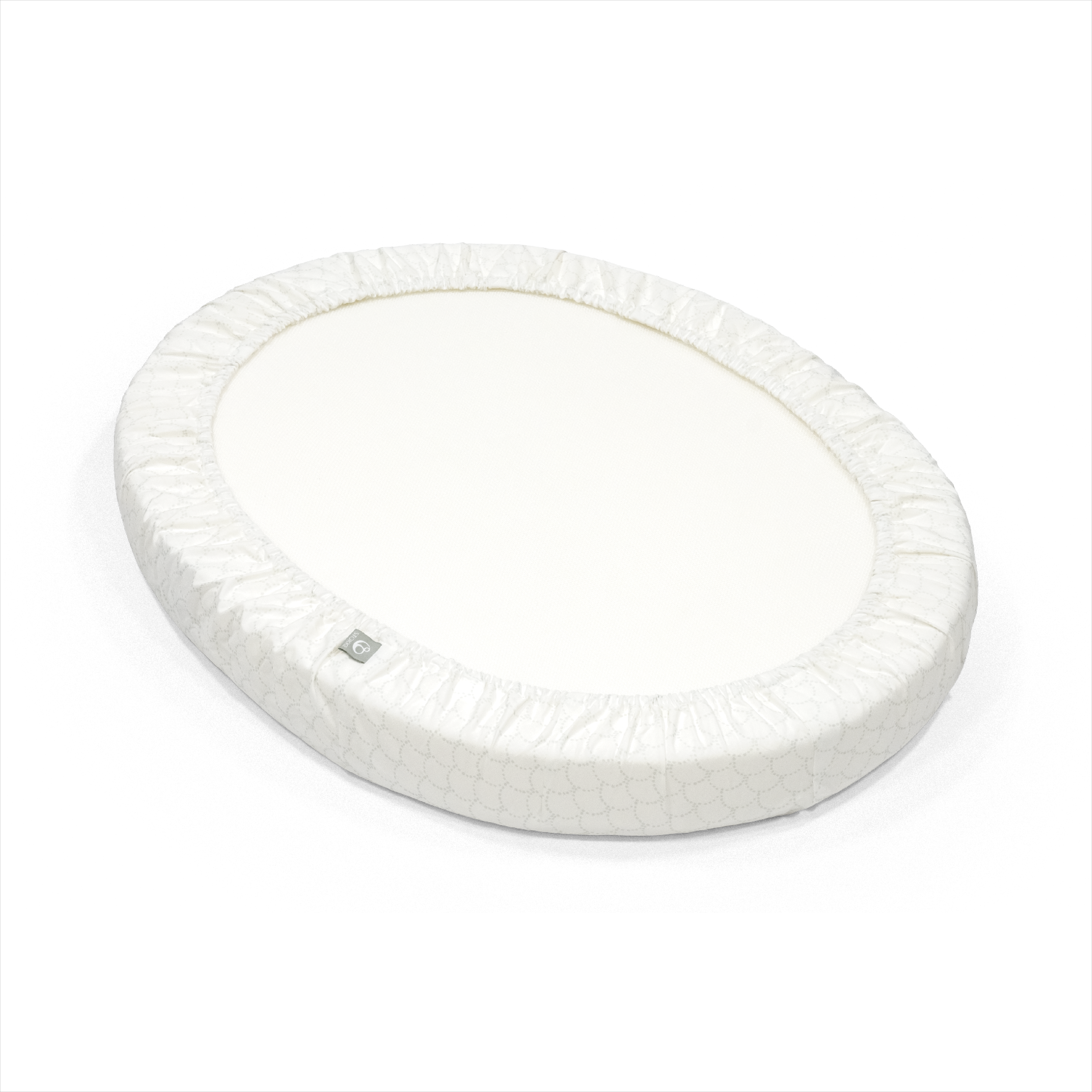 Sleepi™ Mini Fitted Sheet, Fans Grey, mainview galery image 3