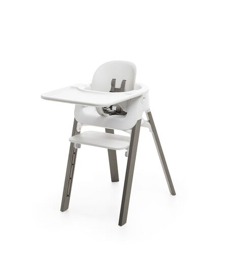 Stokke® Steps™ Chair White Hazy Grey, Белый/Туманный серый, mainview view 5