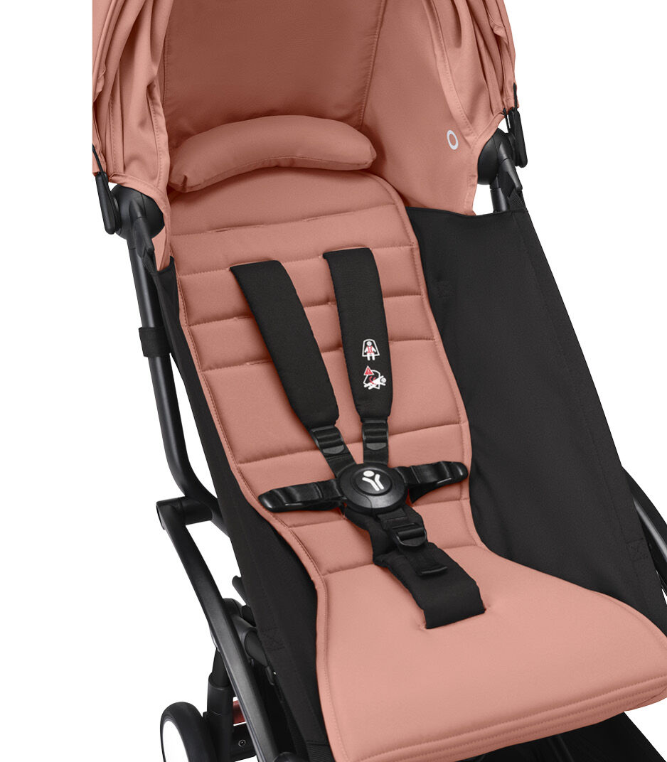 Stokke® YOYO³ stroller from 6 months, Ginger with Black Frame, mainview galery image 10