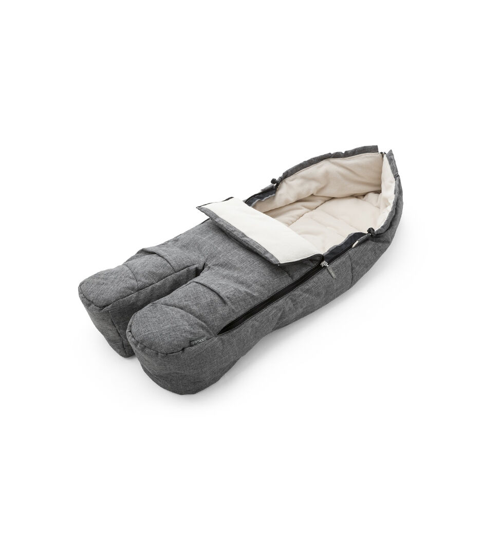 Footmuff, Black Melange.