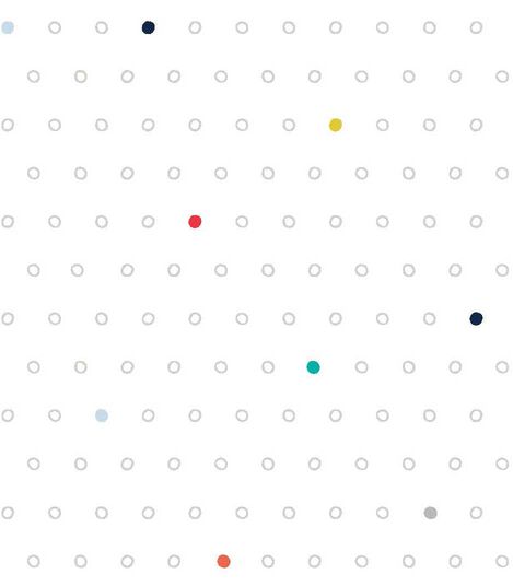 Stokke® Sleepi™ Mini Fitted Sheet Pehr Rainbow Dot, Rainbow Dot, mainview view 2