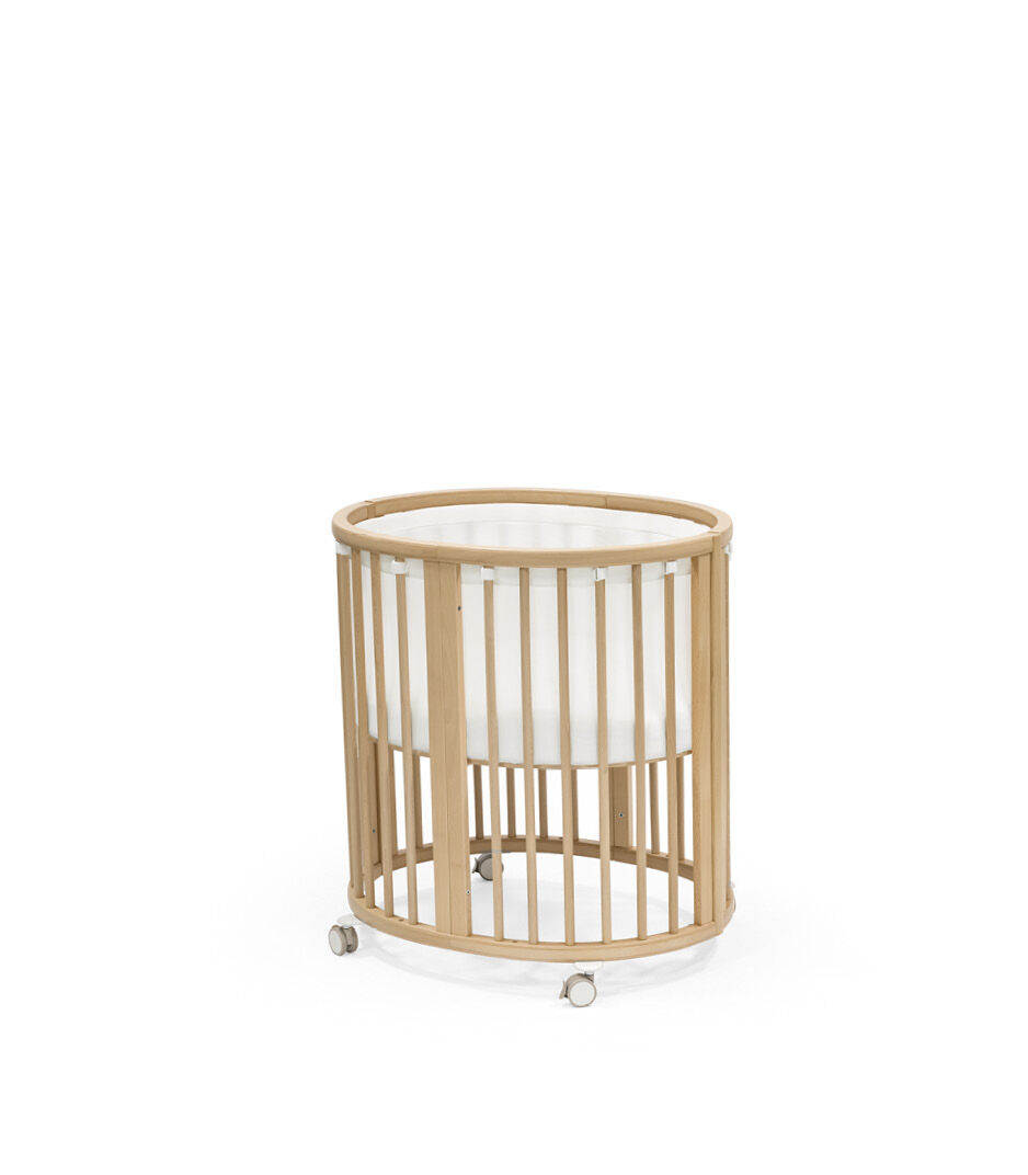 Stokke® Sleepi™ Mini​ Crib with Mattress​, Natural, mainview galery image 4