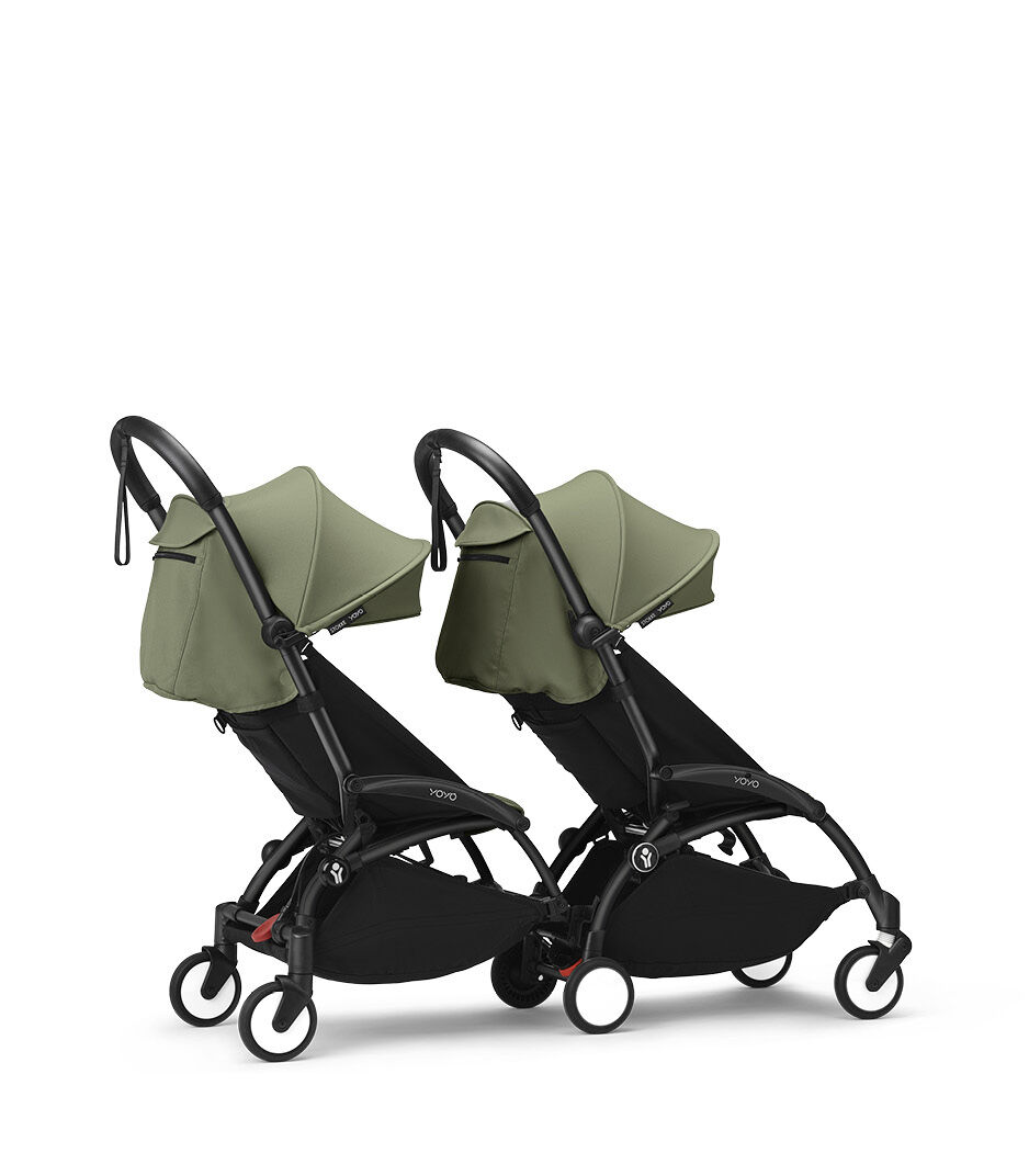 Stokke® YOYO3® 6+ Olive. Black Frame. Connect. galery image 1