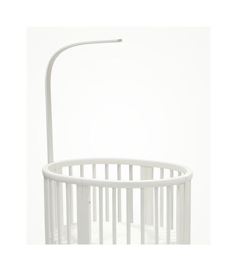 Stokke® Sleepi™ Drape Rod White V3, White, mainview view 2