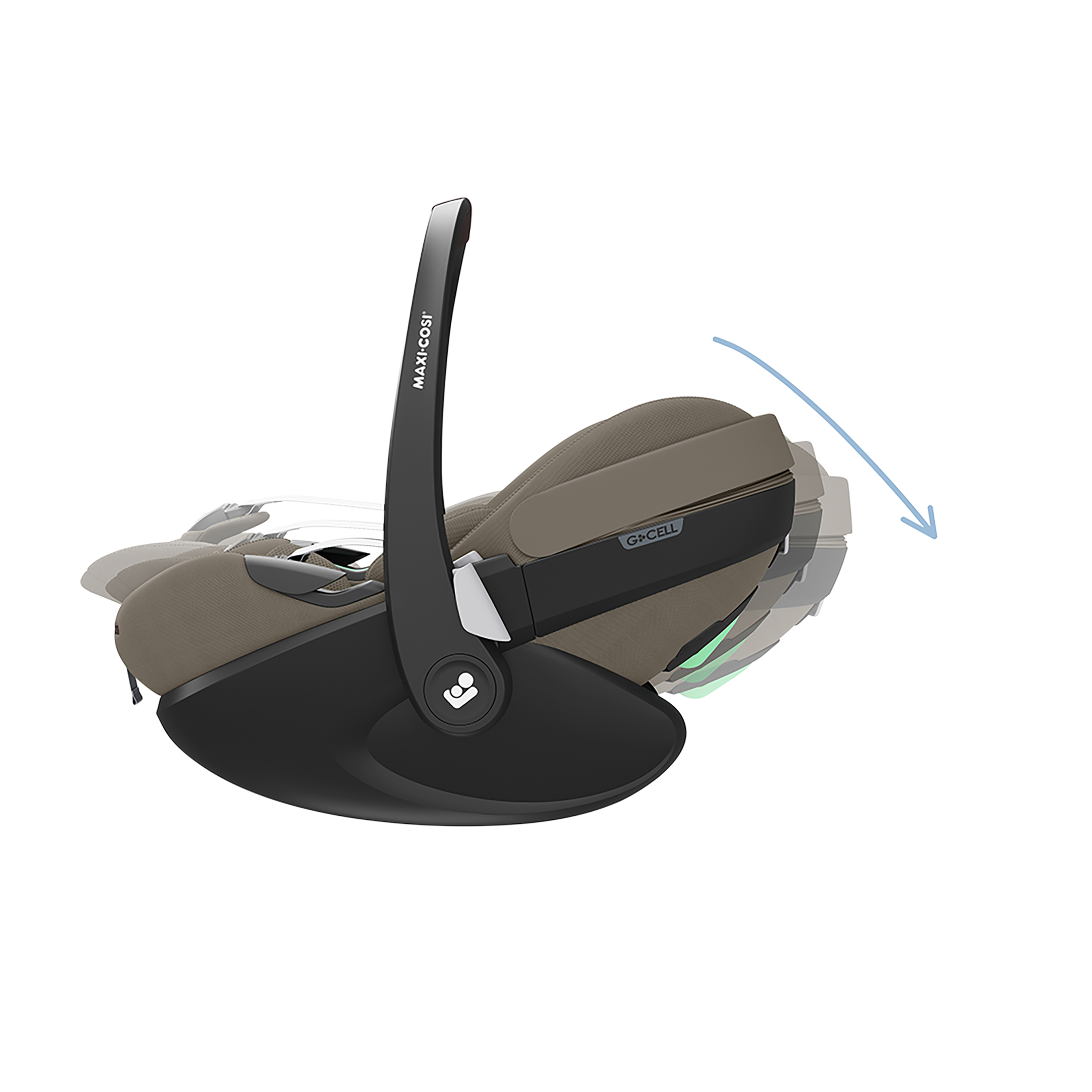 Seggiolino auto Maxi-Cosi® Pebble 360 Pro², Twillic Truffle, mainview immagine della galleria 7