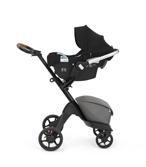 Stokke® PIPA™ by Nuna® Black Car Seat Black, Black, mainview view 3