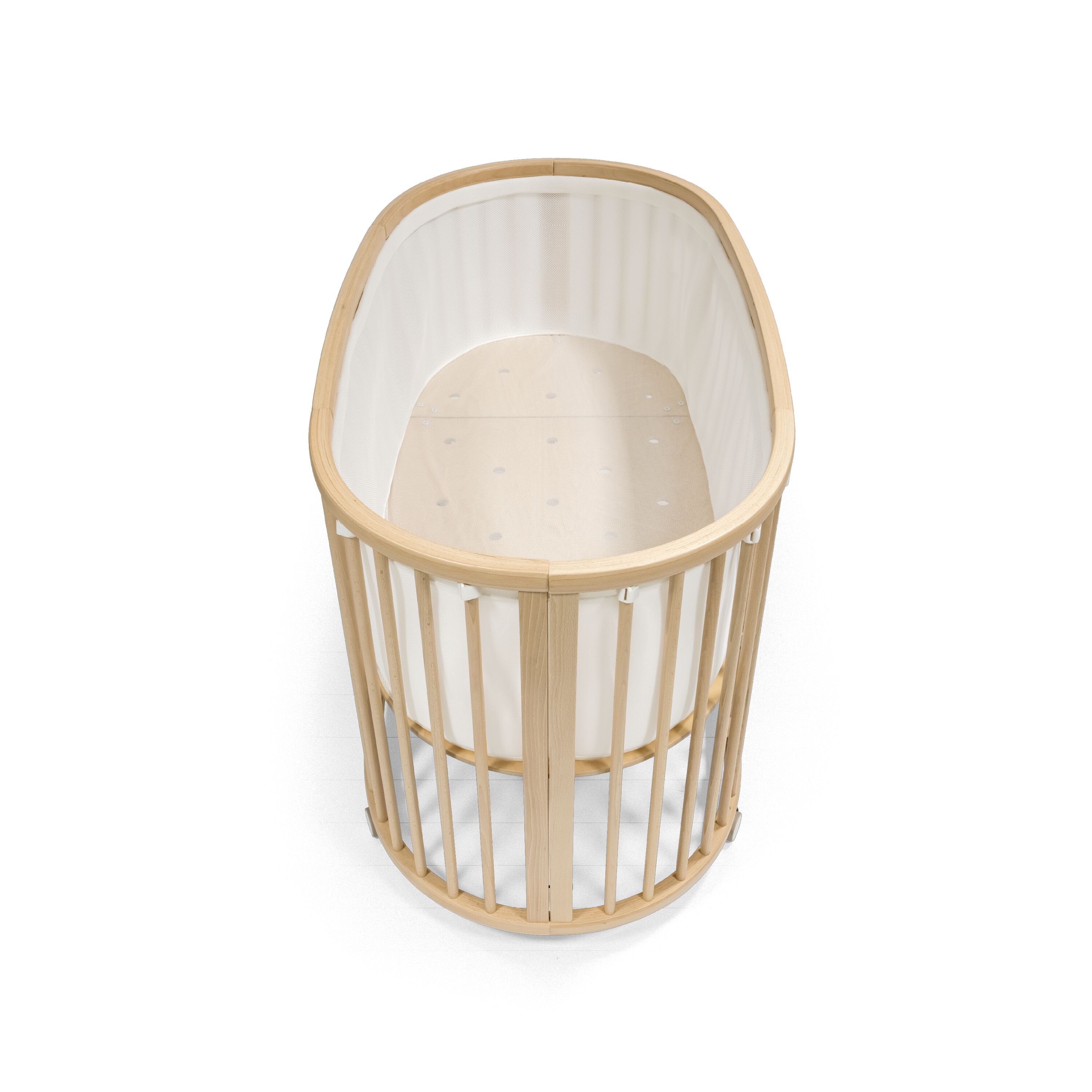 Stokke® Sleepi™ Bed Mesh Liner V3 White, White, mainview