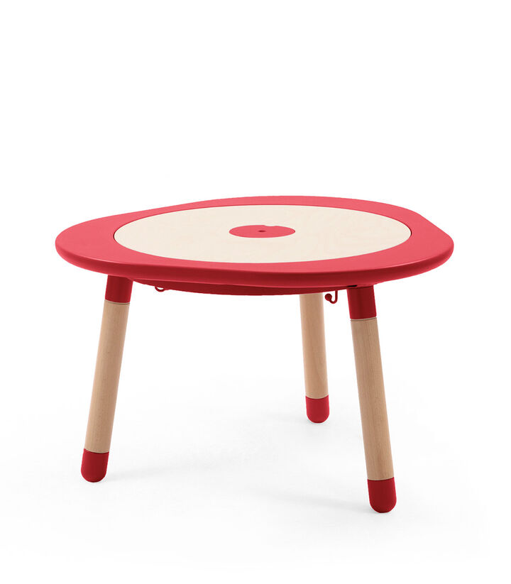 Stokke™ MuTable™ Table, White. Cherry. view 1