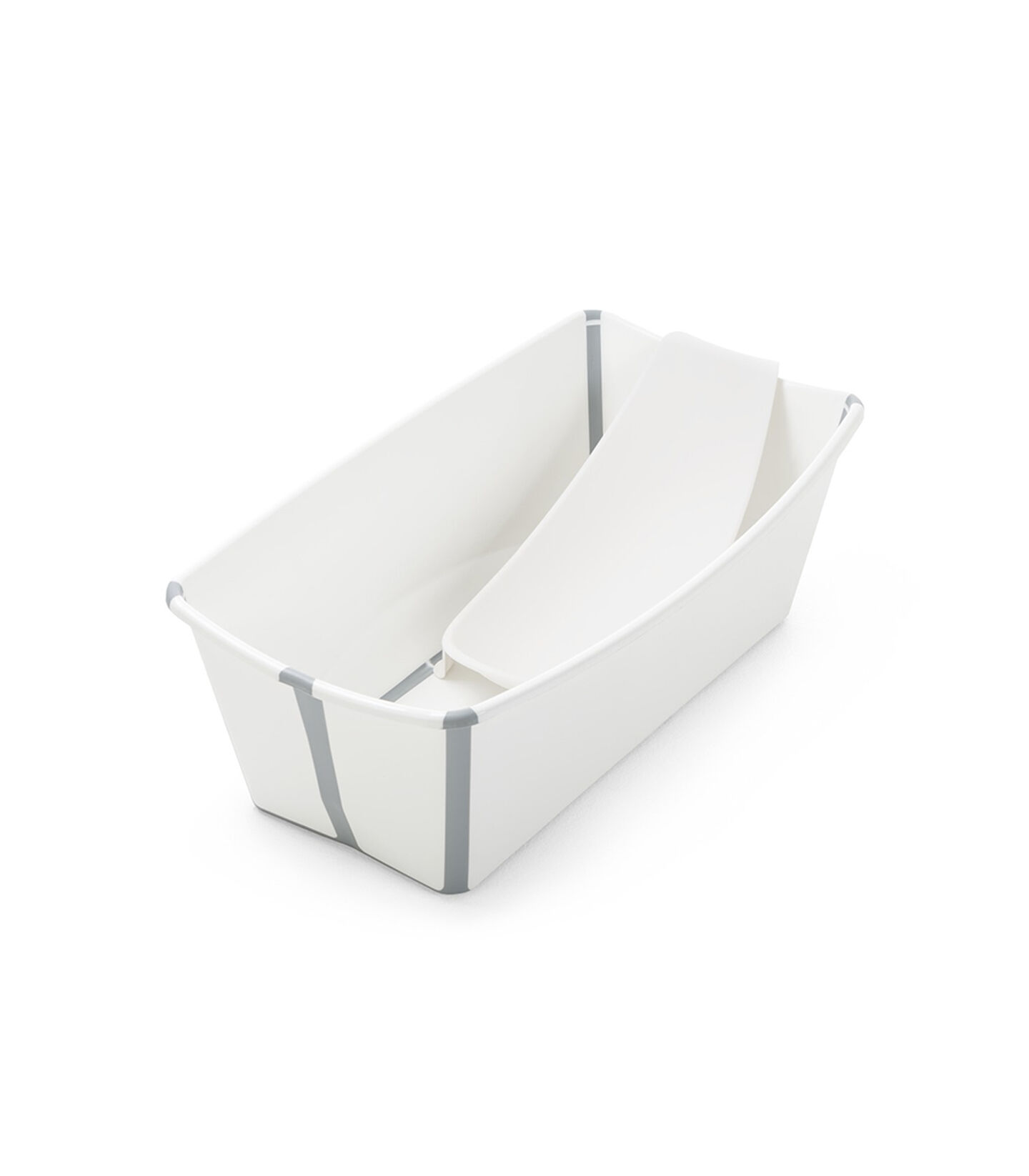Stokke® Flexi Bath® 摺疊式浴盆（連初生嬰兒浴架）, 白色, mainview view 1