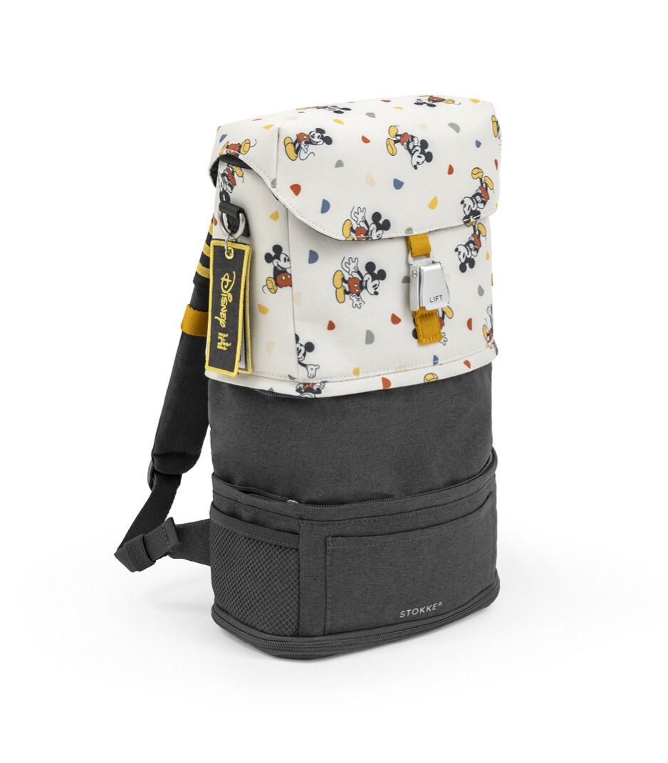 JetKids™ by Stokke® Crew BackPack. Extended Angled View. Disney Celebration Limited Edition.