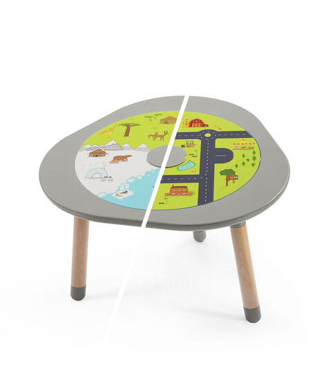 Stokke™ MuTable™ New Dove Grey. Nature and City play board. view 4