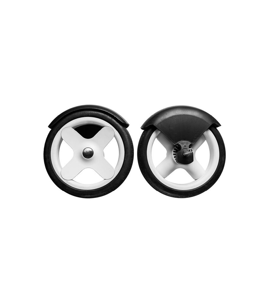 Stokke&reg; Trailz&trade; Classic Wheel Back, Black. Spare part.