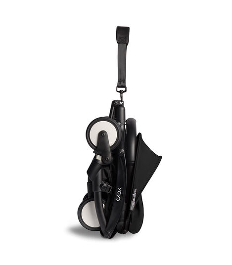YoYo² Stroller Black Frame with Black Textiles, Black, mainview view 4