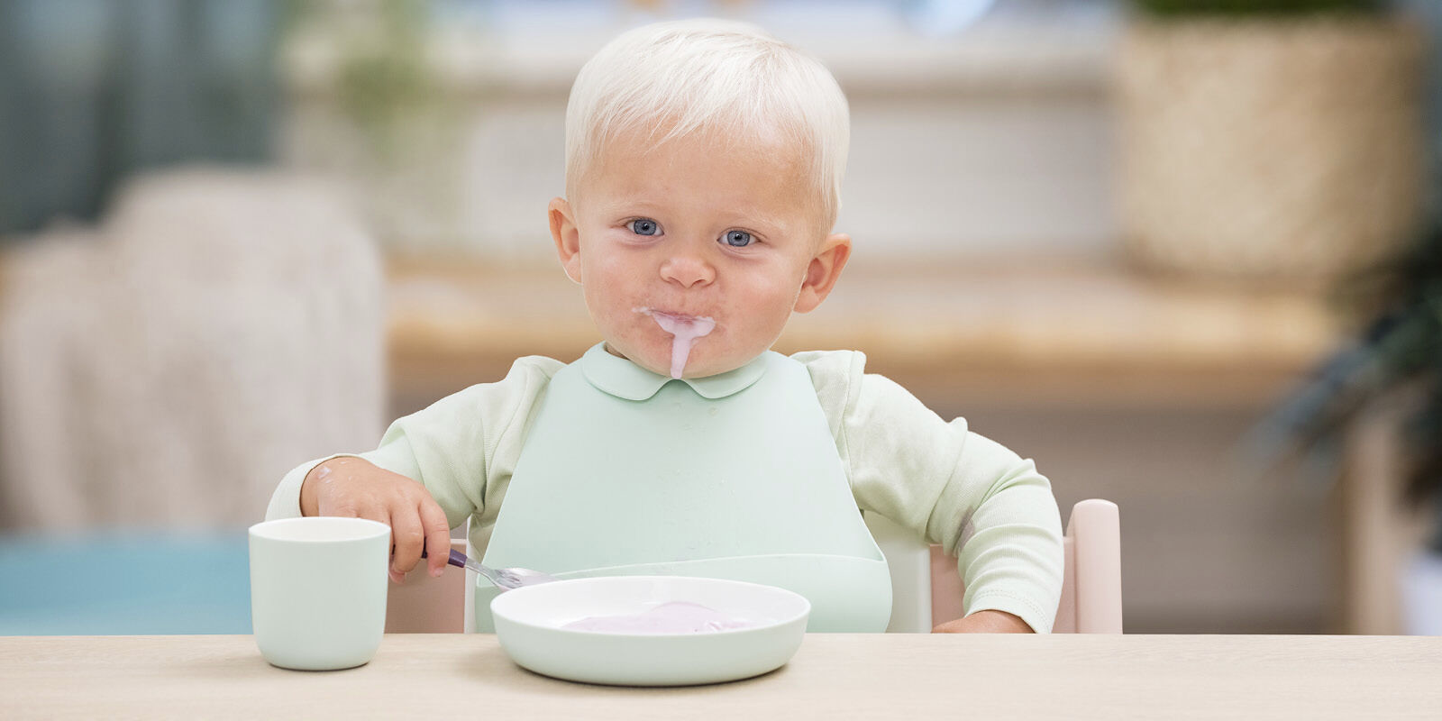 Stokke® Munch Snack Pack Soft Mint, , emocional1 vista 1