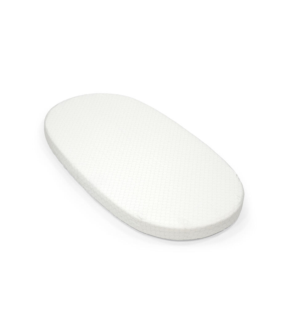 Stokke® Sleepi™ Bed Mattress with Fitted Sheet Fans Grey.