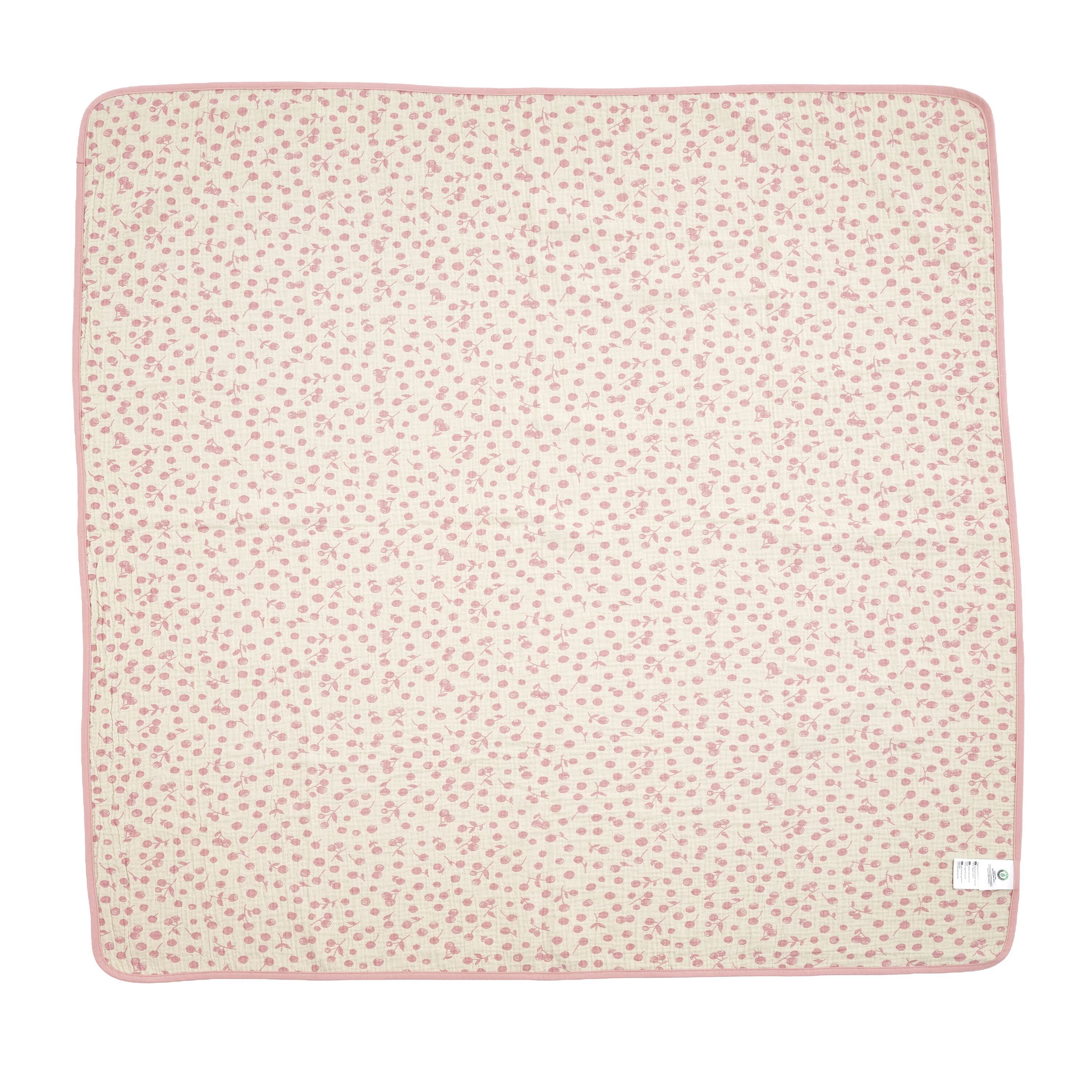 Coperta mussola Stokke® Swaddle 110x110 Wild Rose Berries, Wild Rose Berries, mainview