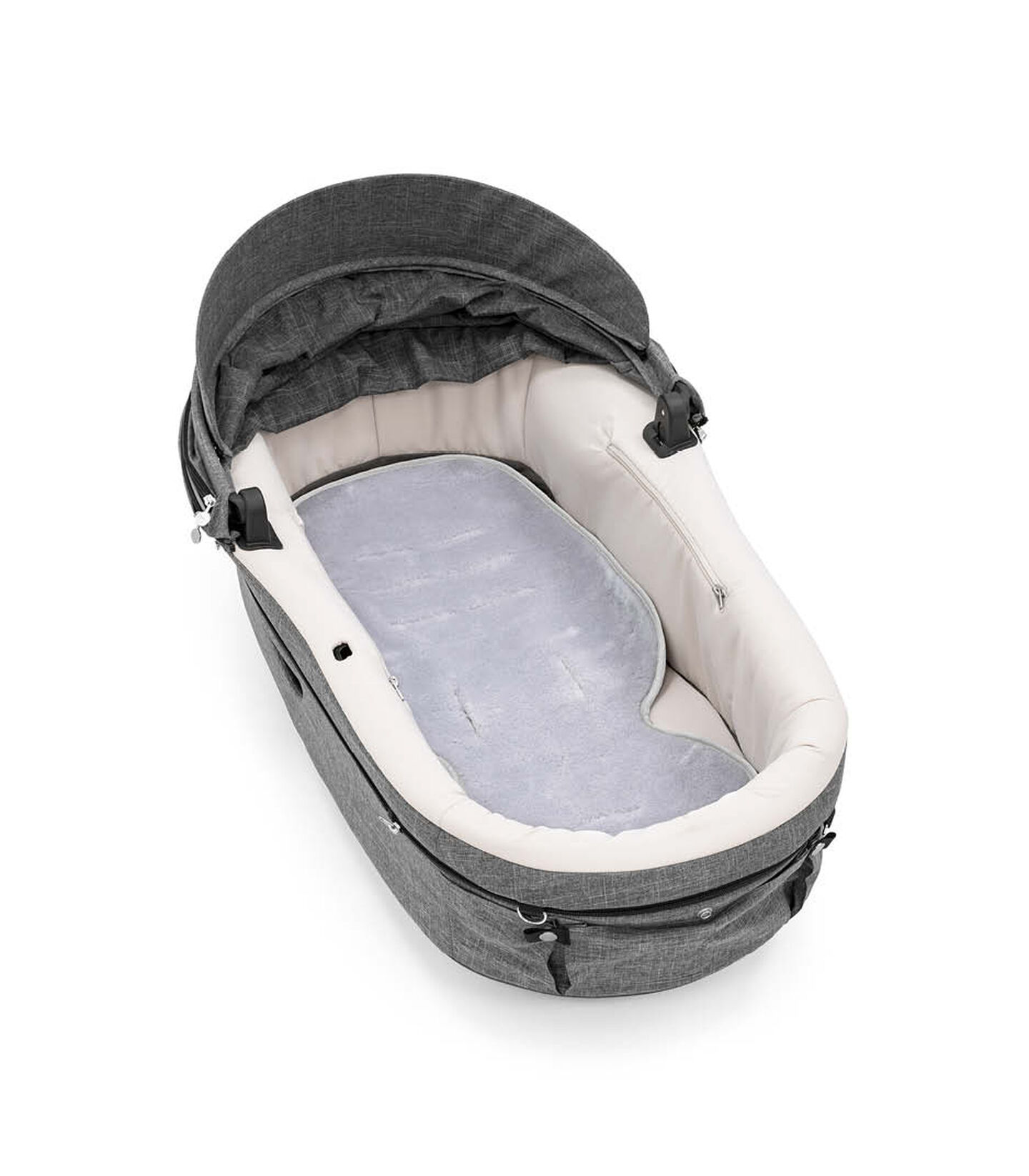 Stokke® Stroller AllW Inlay GrPr, Grey Pearl, mainview view 4