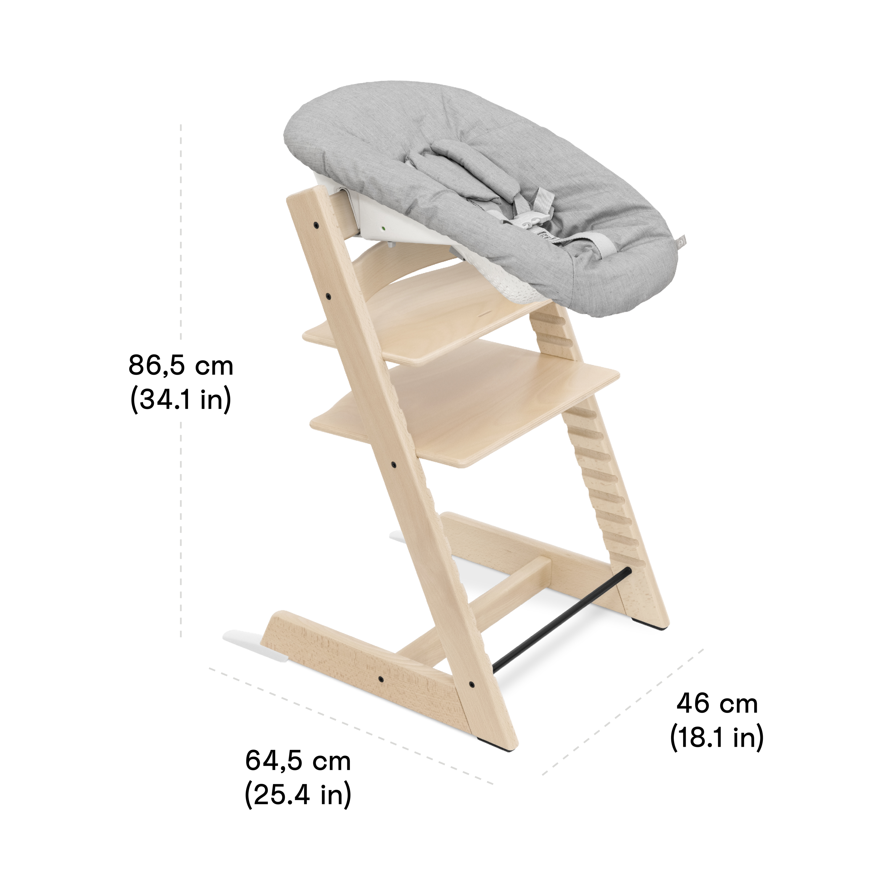 希少　美品　STOKKE トリップトラップ　フォレストグリーン no.5 トリップ トラップ 5 in 1 - 新生児セット | Stokke® オンラインショップ