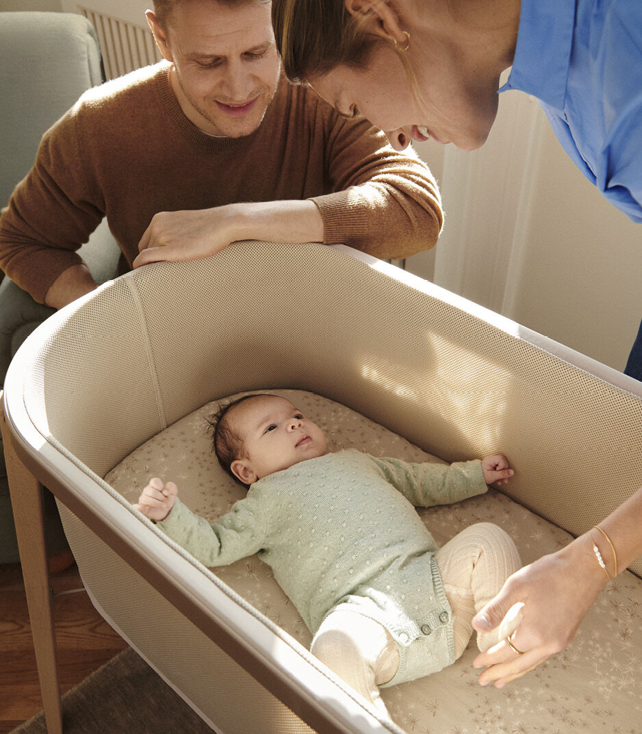 Stokke® Snoozi™ Sandy Beige. High position. galery image 3