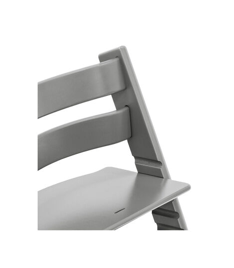 Tripp Trapp® Chair close up photo Storm Grey view 3