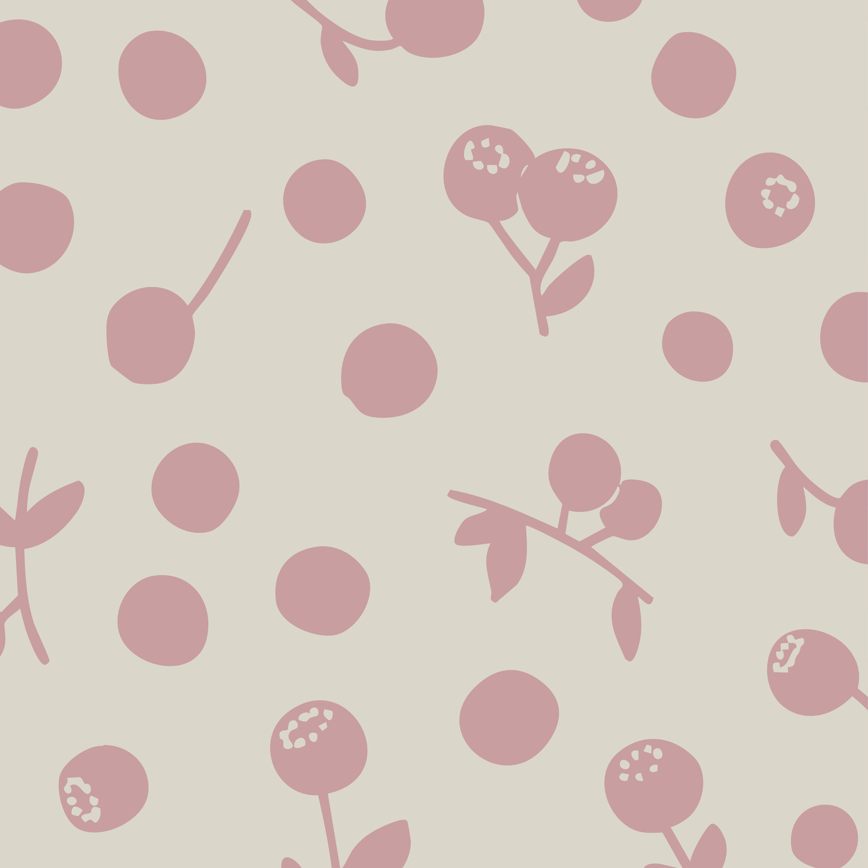 Stokke® Sleepi™ Bed Fitted Sheet Wild Rose Berries, Wild Rose Berries, mainview
