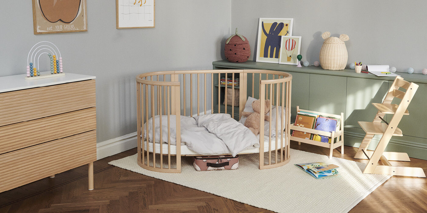 Sleepi baby bed Stokke