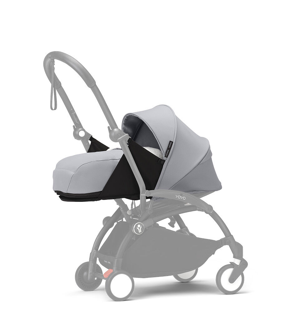 Stokke® YOYO3® 0+ Stone.  Shadowed frame (Black).