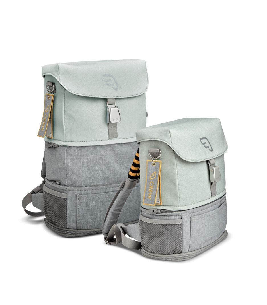 JetKids™ by Stokke® Crew BackPack Green Aurora, size comparison galery image 5