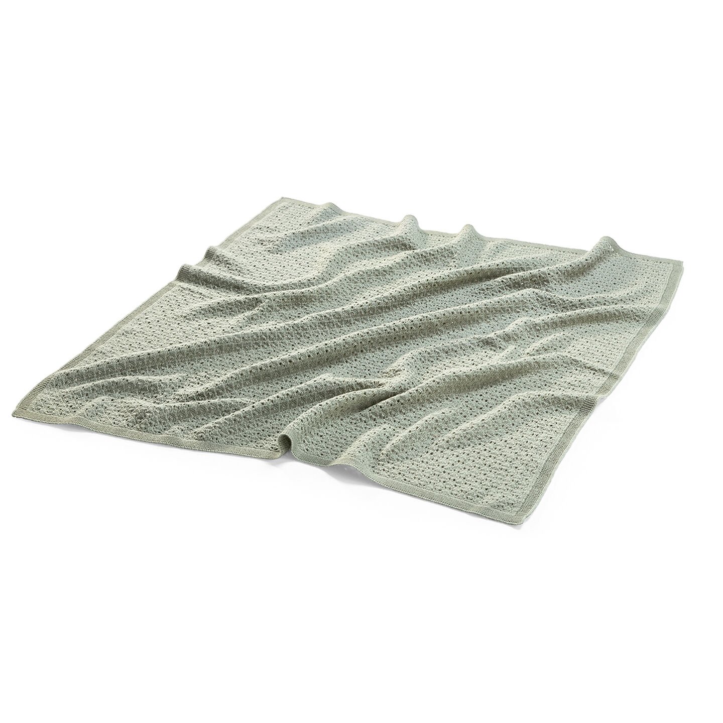 Stokke® Blanket Merino Wool Green, Verde, mainview view 2