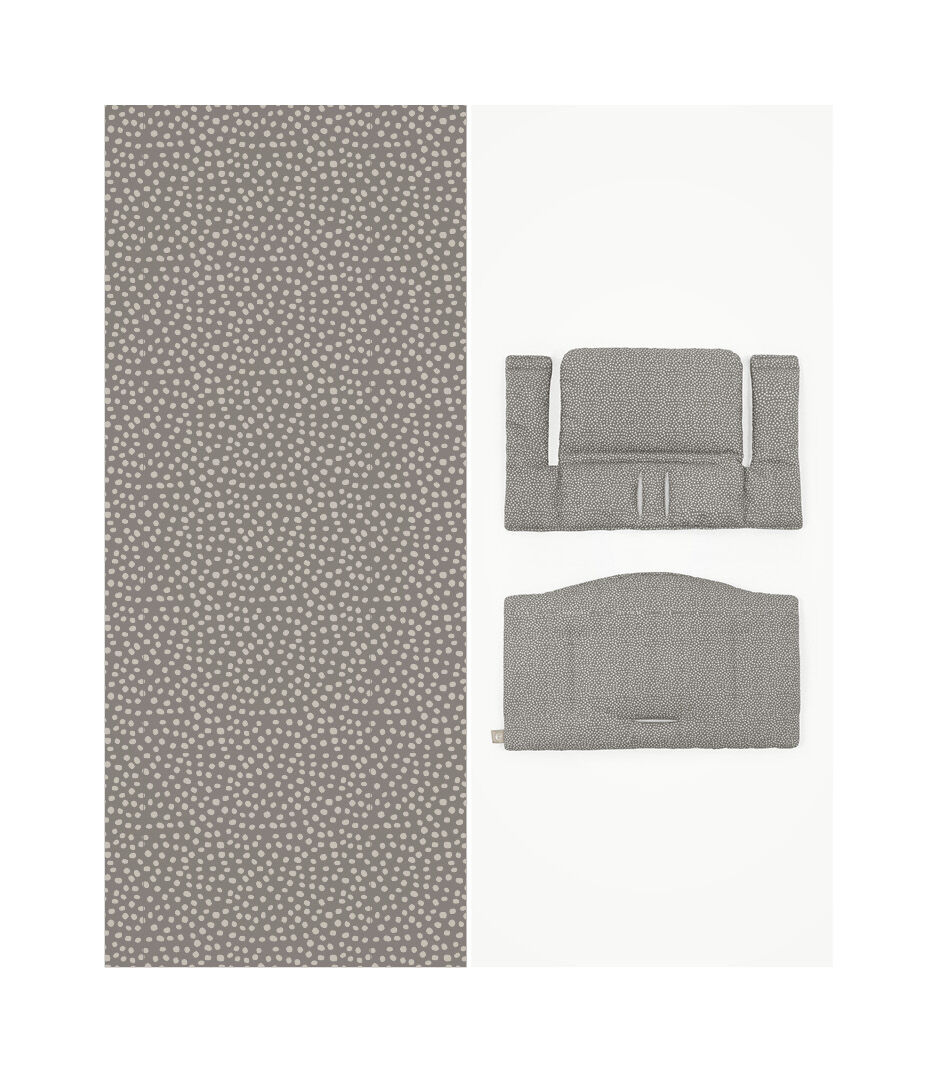Tripp Trapp®, Natural, Dots Grey Cushion + Tray, mainview