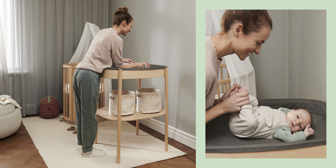 Stokke changing unit outlet