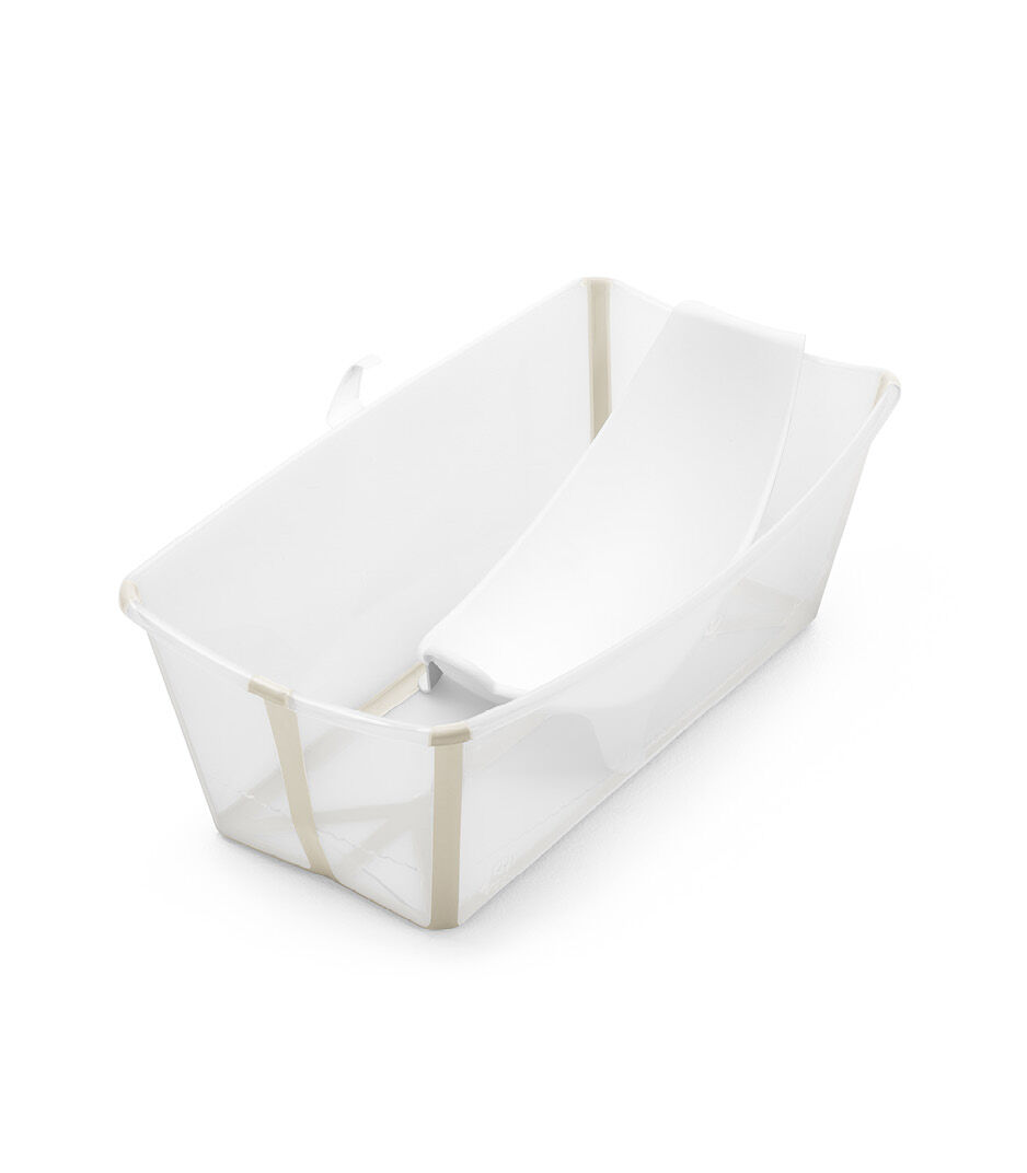 Stokke® Flexi Bath® . Sandy Beige with Newborn Set. galery image 1