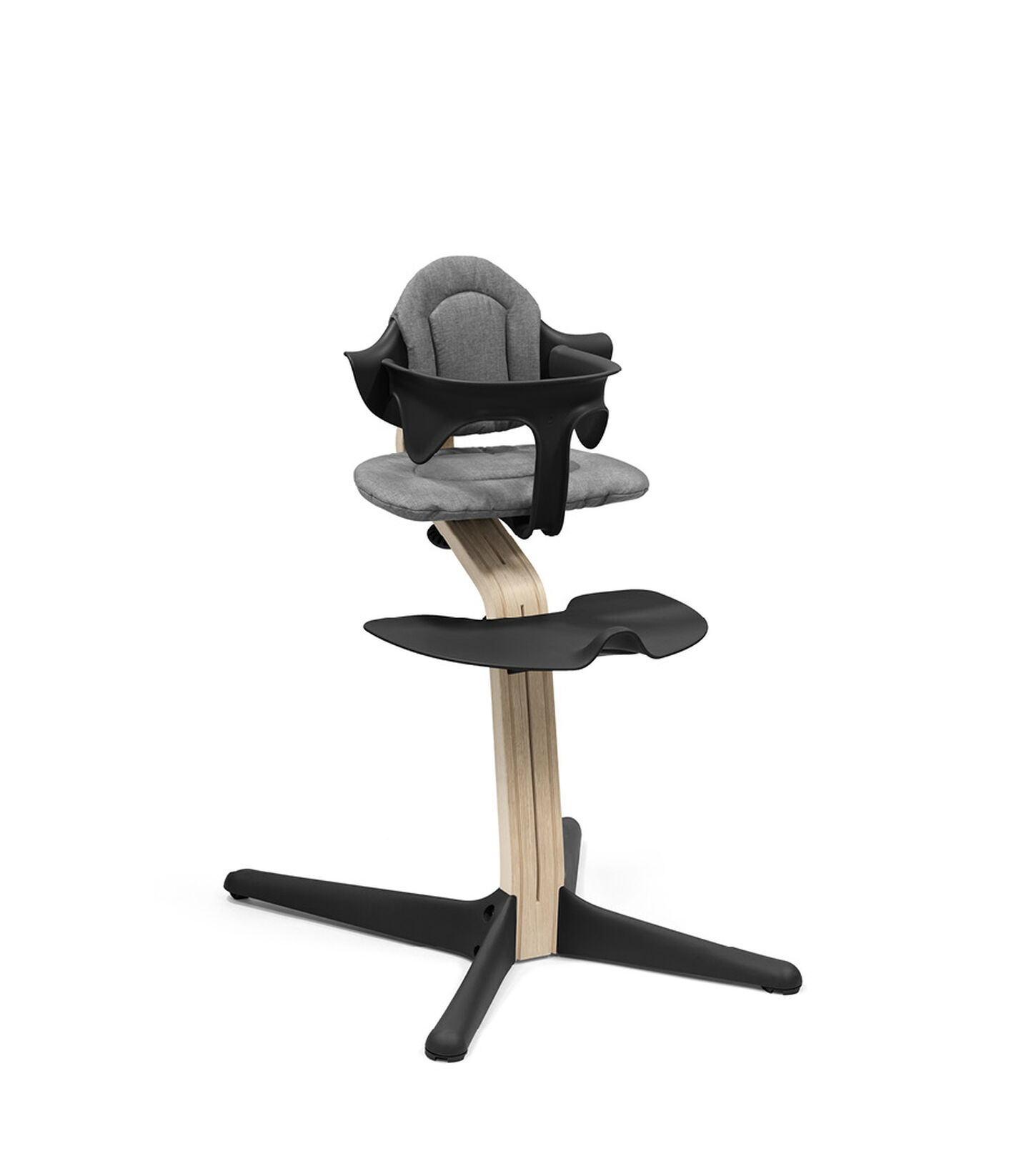 Stokke® Nomi® stoel Natural Black, Black, mainview view 3