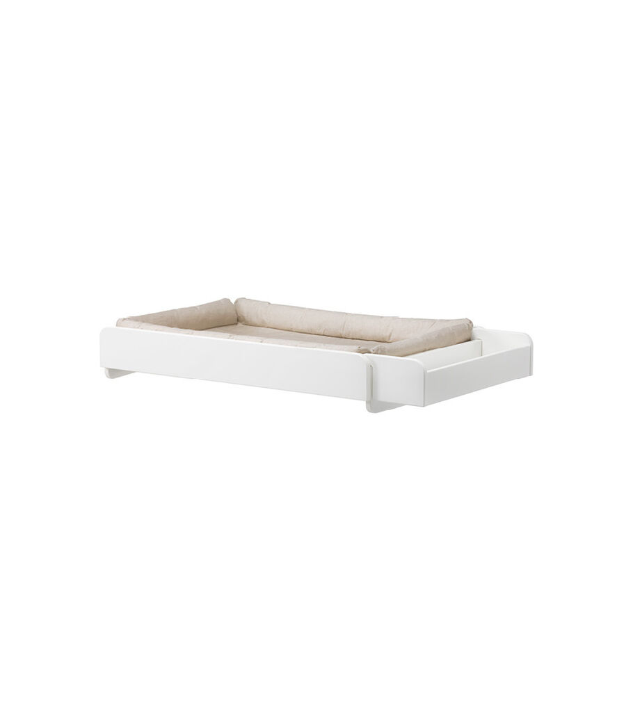 Stokke&reg; Home Changer. White, with mattress.