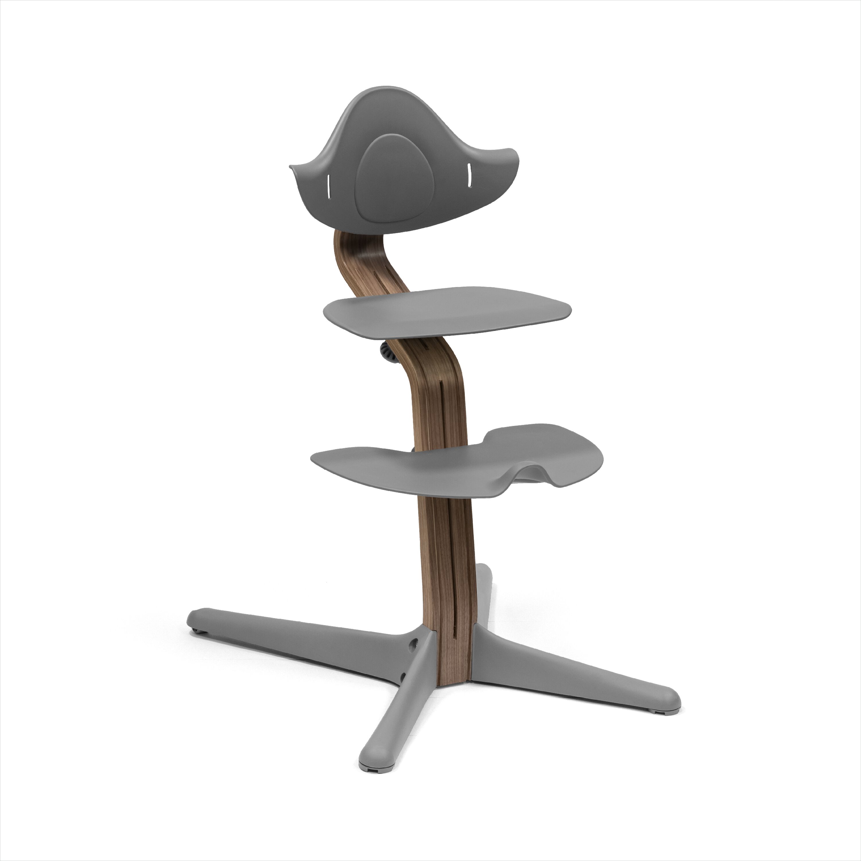 Stokke® Nomi® Chair Walnut Grey, Grey, mainview