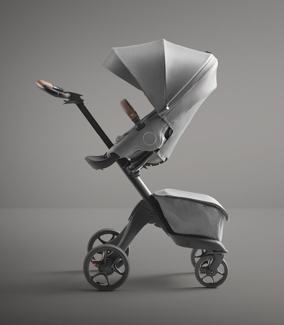 Stokke® Xplory® X Modern Grey Stroller with Seat Parent Facing