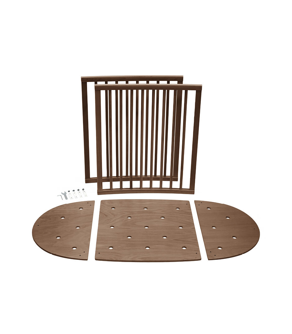 Extension de lit Stokke® Sleepi™ V3 Brun chaud, Brun chaud, mainview