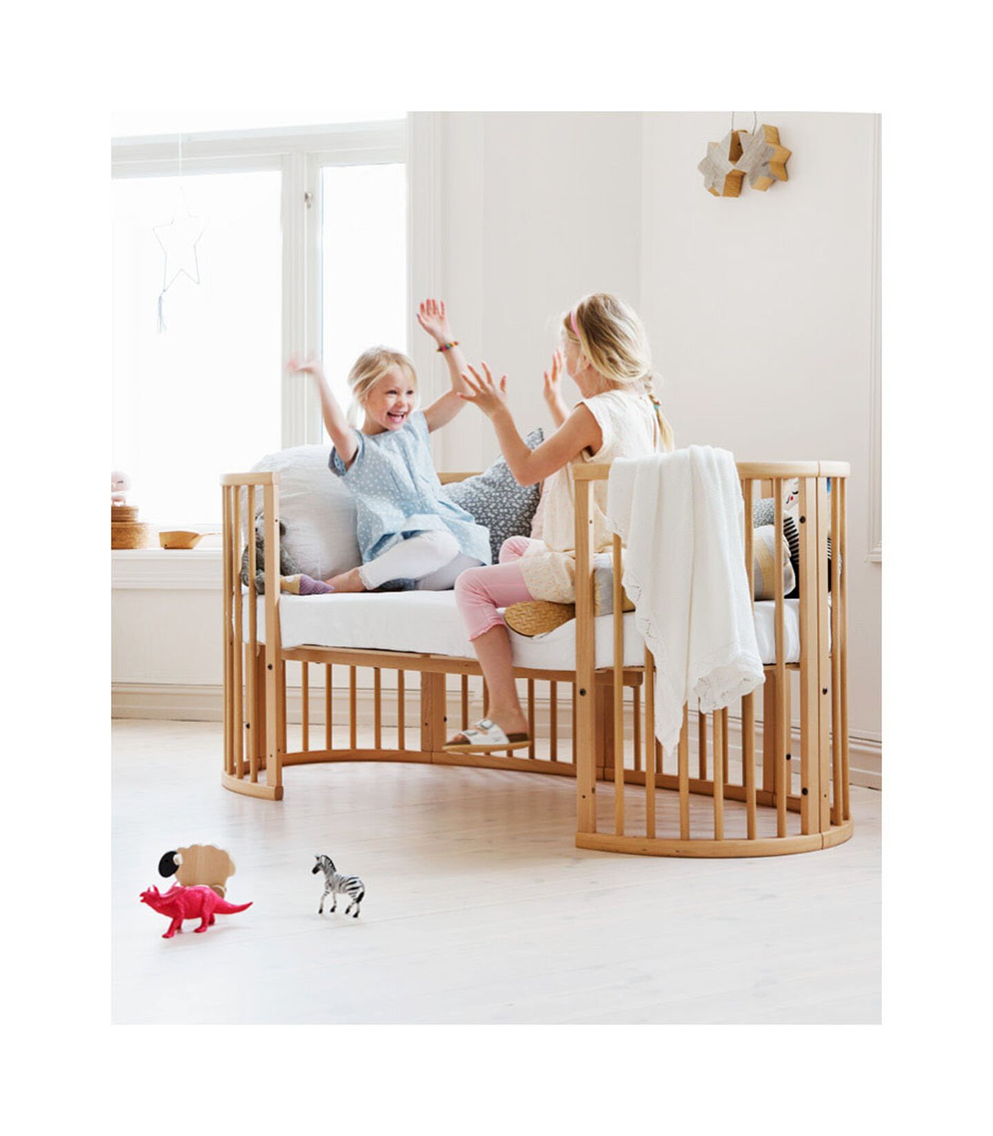 Stokke® Sleepi™嬰兒床 Junior 伸延套件天然色, 天然色, mainview view 2
