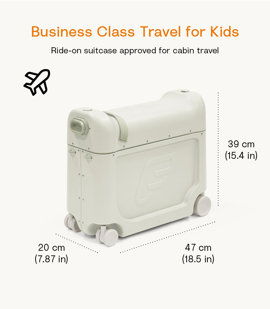 Stokke® JetKids™ BedBox™ – Aufsitzkoffer und Bett, Sea Green, mainview Galeriebild 5