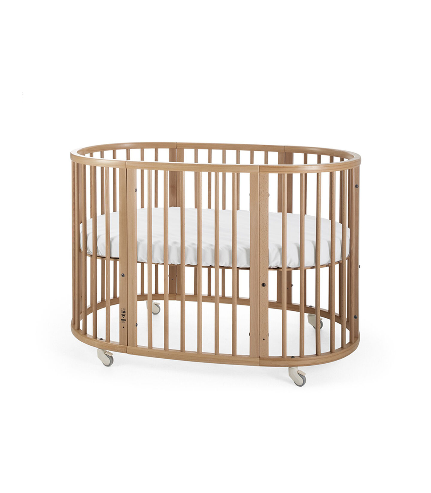 Stokke® Sleepi™ Natural. Fitted Sheet White. Stokke® Sleepi™ Natural. Fitted Sheet White.