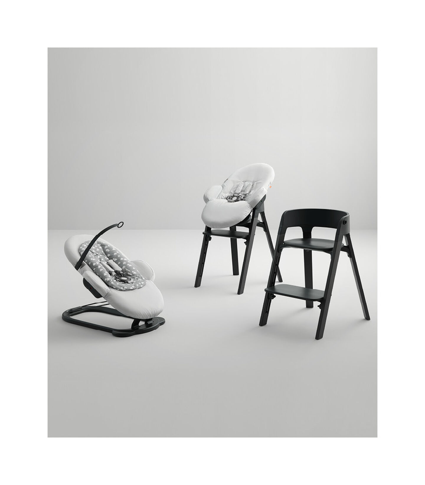 Stokke® Steps™ Hamaca Grey Clouds, Grey Clouds, mainview view 2