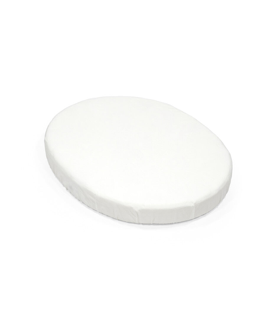 Натяжная простыня Stokke® Sleepi™ Mini Fitted Sheet Белая, Белый, mainview