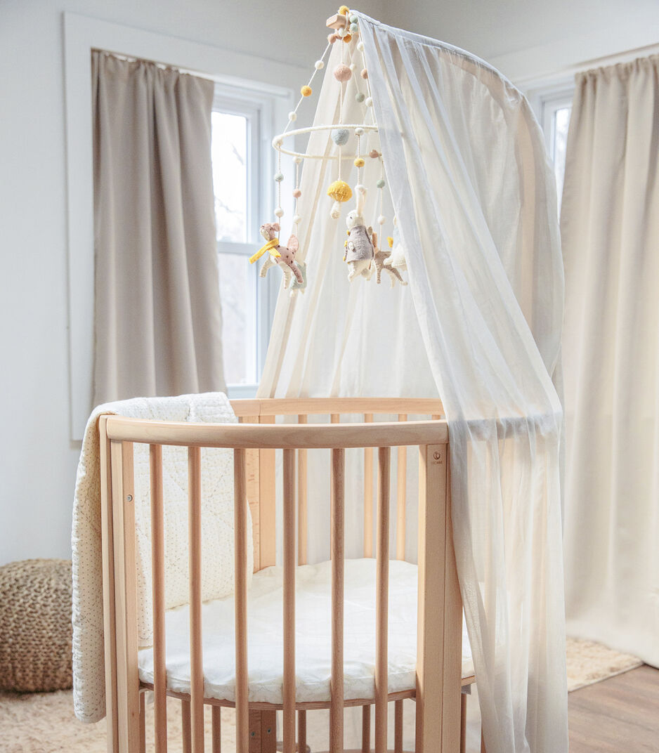 Stokke® Sleepi™成长型婴儿床 遮光罩 白色, 白色, mainview