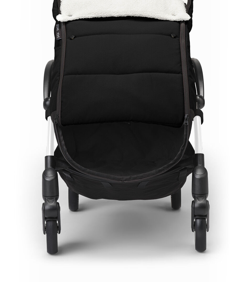 Brogtorl Chancelière Universelle Poussette - Compatible Babyzen YOYO YOYO2 Noir