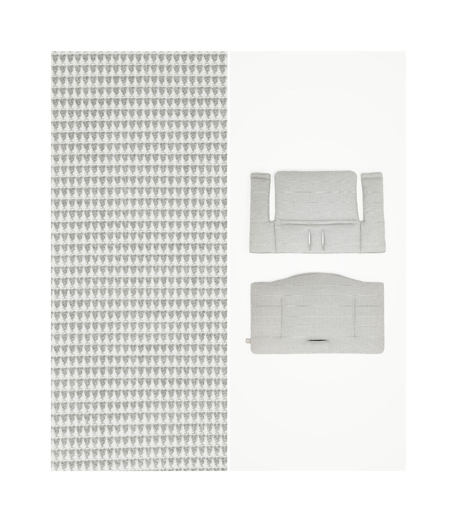 Tripp Trapp®, Whitewash, Nordic Grey Cushion + Tray, mainview