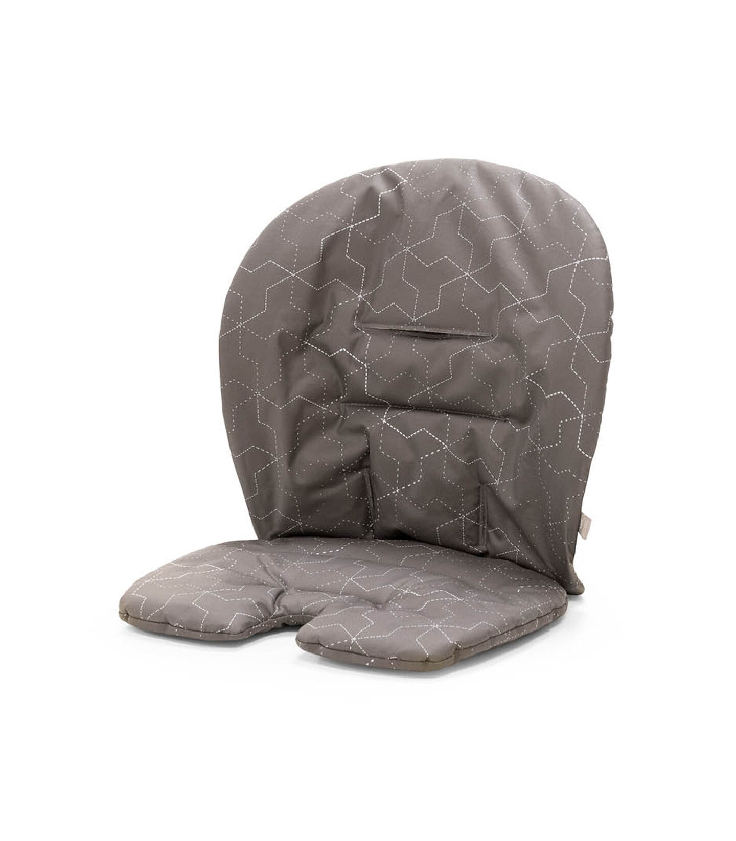 Stokke® Steps™ Baby Set Cushion Geometric Grey, Geometric Grey, mainview view 1