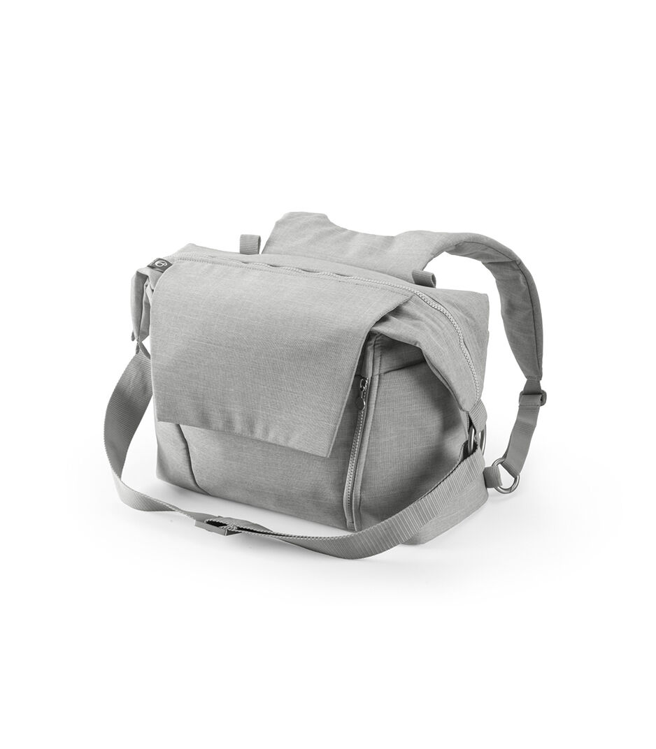 stokke changing bag grey melange